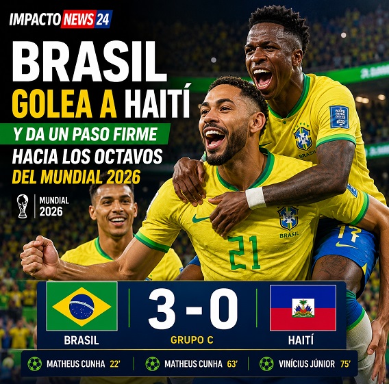 Brasil golea a Haiti
