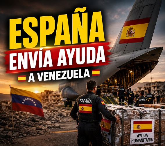 Espana envia ayuda humanitaria a Venezuela