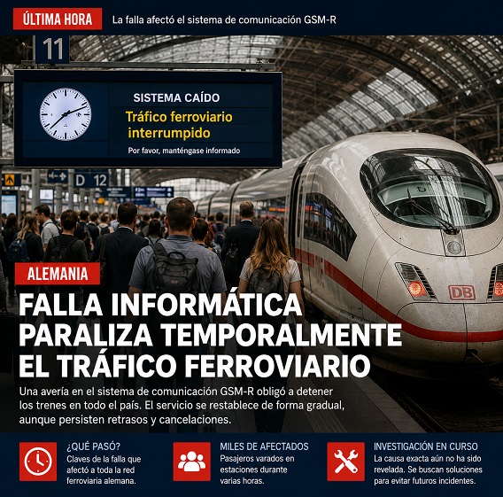 Falla informatica Alemania