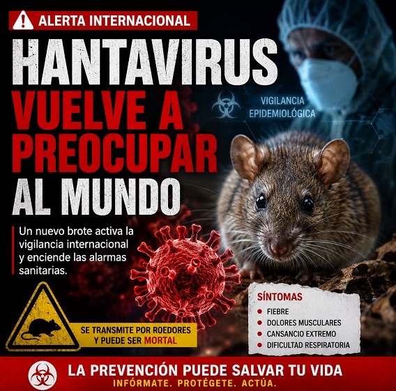 Hantavirus vuelve a preocupar al mundo
