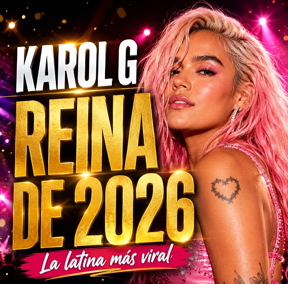 Karol G reafirma su liderazgo entre las celebridades latinas