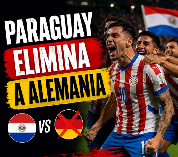 Paraguay elimina a Alemania