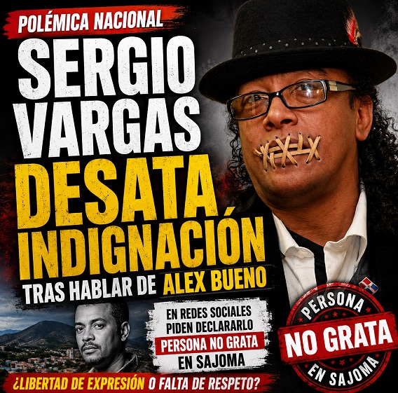 Sergio Vargas desata indignacion por Alex Bueno