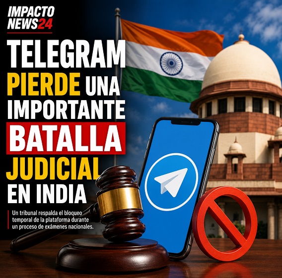 Telegram India bloqueo