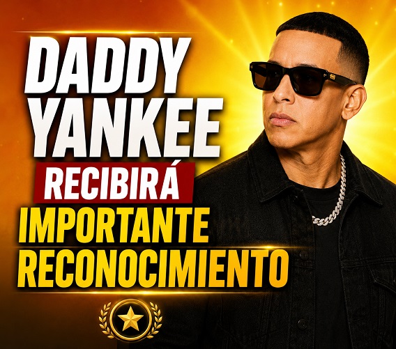 Daddy Yankee recibira reconomiento