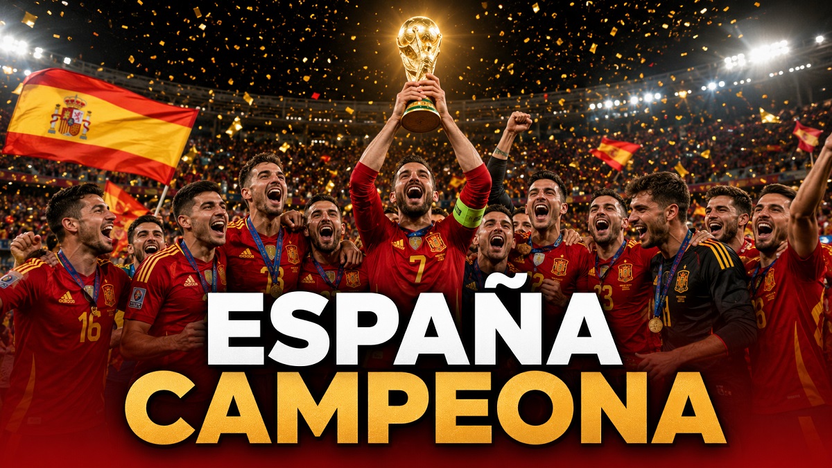 Espana campeon del mundo