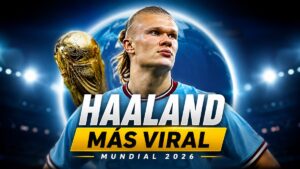Erling Haaland conquista Internet y se convierte en el jugador más viral del Mundial 2026