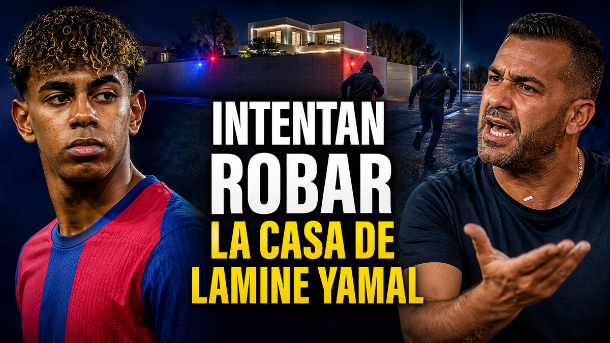 Intentan robar la casa de Lamine Yamal y su padre reacciona indignado