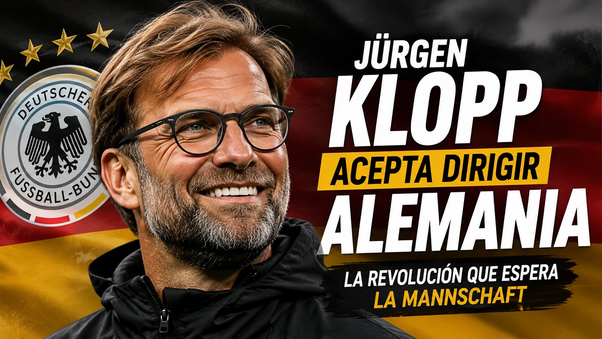 nuevo entranador Alemania jurgen klopp